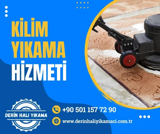 Balıkesir Kilim Yıkama Afişi