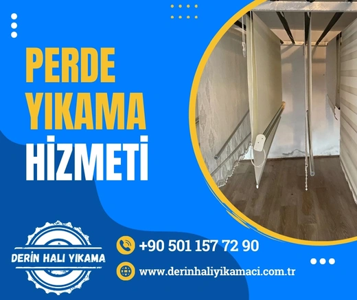 Balıkesir Perde Yıkama Afişi